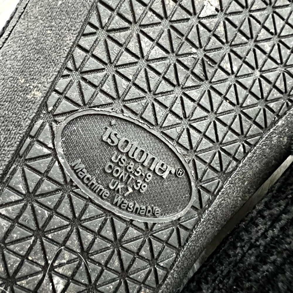 Women’s Black and Gray House Slippers - Picture 4 of 4